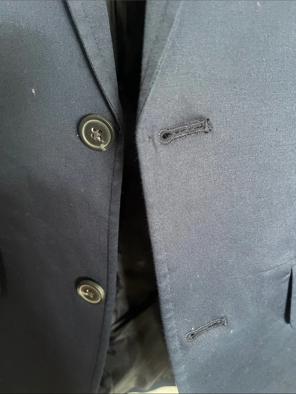INC International Concepts Men's Navy Sport Coat Blazer